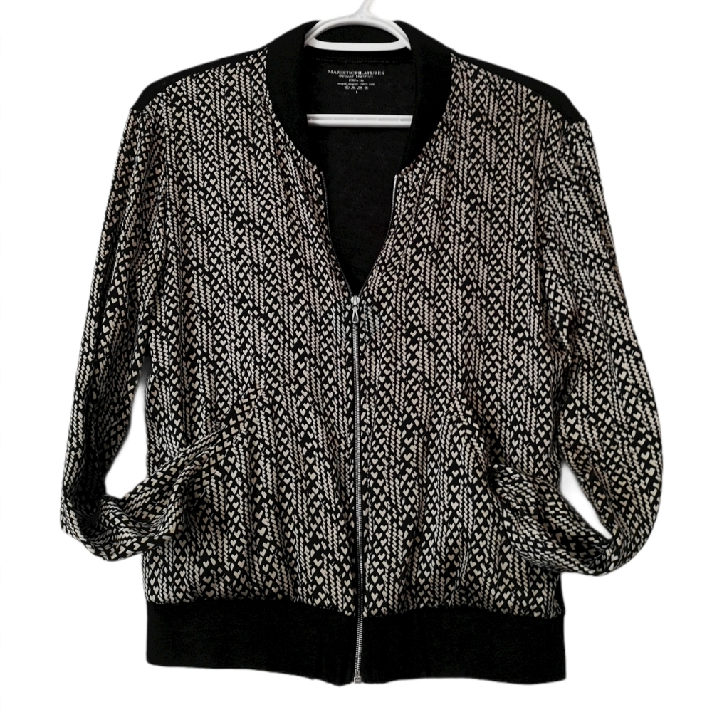 Majestic Filatures Deluxe Teeshirt Silk Bomber